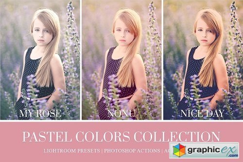 Pastel Lightroom Presets, Photoshop Actions and ACR Presets