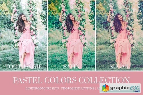 Pastel Lightroom Presets, Photoshop Actions and ACR Presets